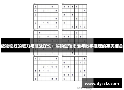 数独谜题的魅力与挑战探索：解锁逻辑思维与数学推理的完美结合